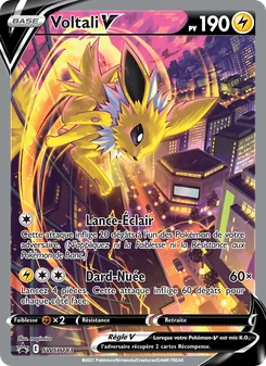 Voltali V SWSH183 — SWSH Black Star Promos