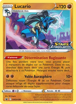 Lucario SWSH186 — SWSH Black Star Promos