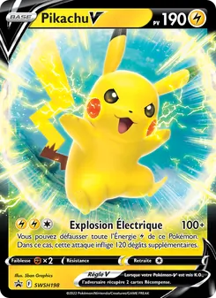 Pikachu V SWSH198 — SWSH Black Star Promos