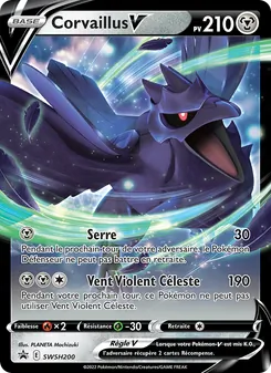 Corvaillus V SWSH200 — SWSH Black Star Promos