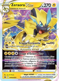 Zeraora VSTAR SWSH265 — SWSH Black Star Promos