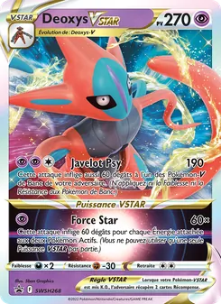 Deoxys VSTAR SWSH268 — SWSH Black Star Promos