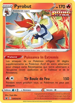 Pyrobut SWSH278 — SWSH Black Star Promos
