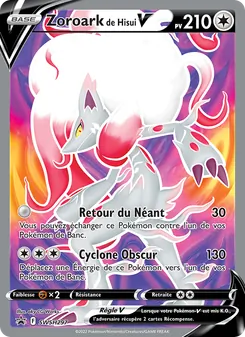 Zoroark de Hisui V SWSH297 — SWSH Black Star Promos
