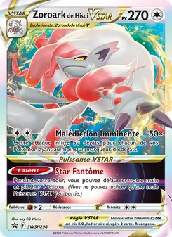 Zoroark de Hisui VSTAR SWSH298 — SWSH Black Star Promos
