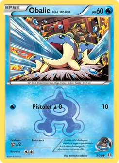 Obalie de la Team Aqua 3/34 — Double Crisis