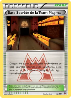 Base Secrète de la Team Magma 32/34 — Double Crisis