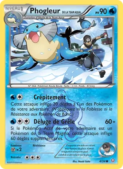 Phogleur de la Team Aqua 4/34 — Double Crisis