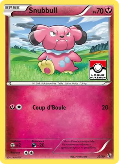 Snubbull 22/39 — Kalos Starter Set