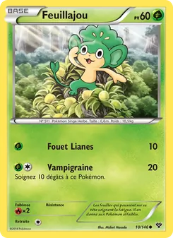 Feuillajou 10/146 — XY