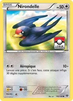Nirondelle 102/146 — XY