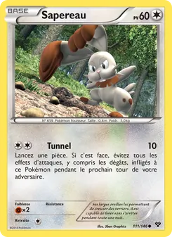 Sapereau 111/146 — XY