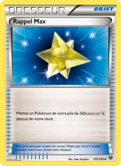 Rappel Max 120/146 — XY