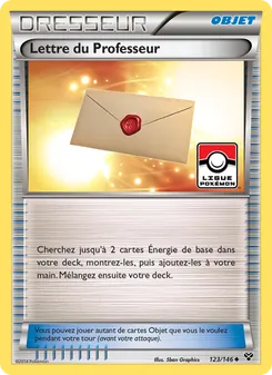 Lettre du Professeur 123/146 — XY