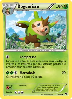 Boguérisse 13/146 — XY