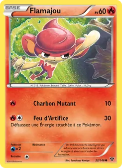 Flamajou 22/146 — XY