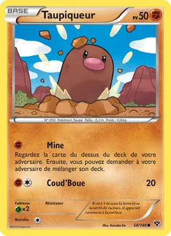 Taupiqueur 58/146 — XY