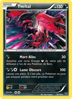 Yveltal 78/146 — XY