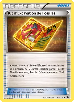 Kit d'Excavation de Fossiles 101/124 — Fates Collide