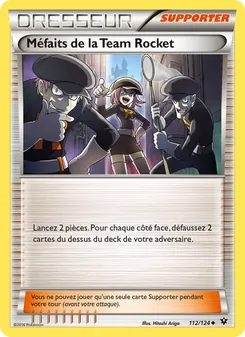 Méfaits de la Team Rocket 112/124 — Fates Collide