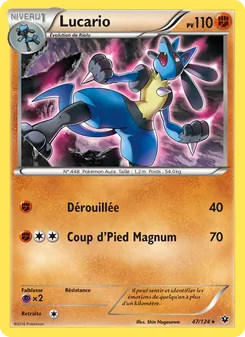 Lucario 47/124 — Fates Collide