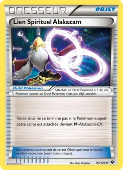 Lien Spirituel Alakazam 90/124 — Fates Collide