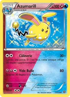 Azumarill 77/114 — Steam Siege