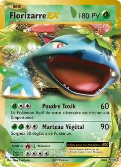 Florizarre EX 1/108 — Evolutions