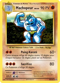 Machopeur 58/108 — Evolutions