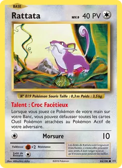 Rattata 66/108 — Evolutions