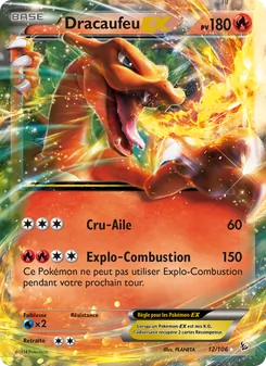 Dracaufeu EX 12/106 — Flashfire