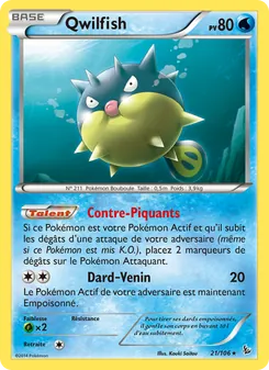 Qwilfish 21/106 — Flashfire