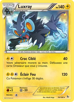 Luxray 34/106 — Flashfire