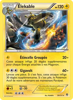 Élekable 30/111 — Furious Fists