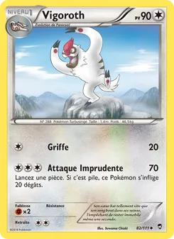 Vigoroth 82/111 — Furious Fists
