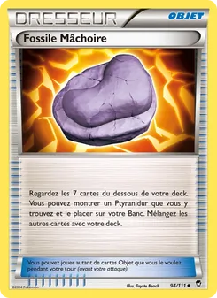 Fossile Mâchoire 94/111 — Furious Fists