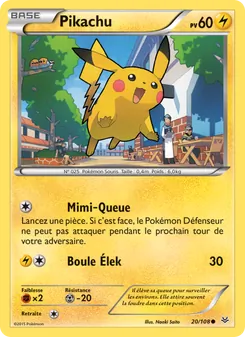 Pikachu 20/108 — Roaring Skies