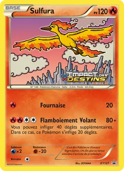 Sulfura XY127 — XY Black Star Promos