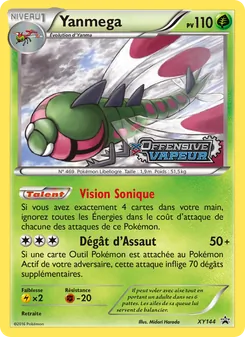 Yanmega XY144 — XY Black Star Promos