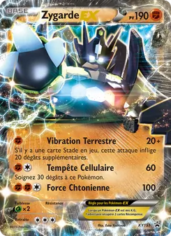 Zygarde EX XY151 — XY Black Star Promos