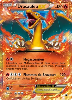 Dracaufeu EX XY17 — XY Black Star Promos