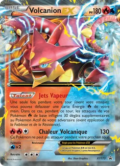Volcanion-EX XY173 — XY Black Star Promos