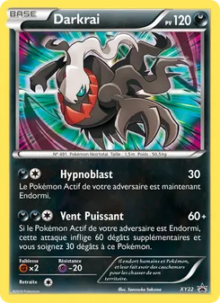 Darkrai XY22 — XY Black Star Promos
