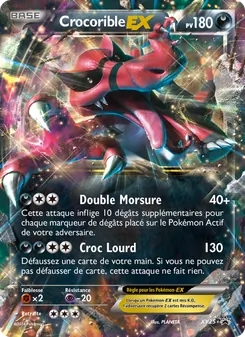 Crocorible EX XY25 — XY Black Star Promos
