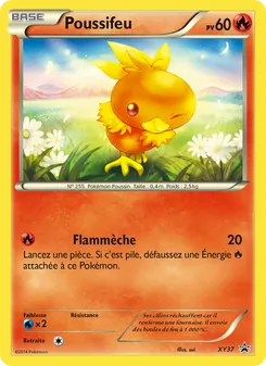 Poussifeu XY37 — XY Black Star Promos