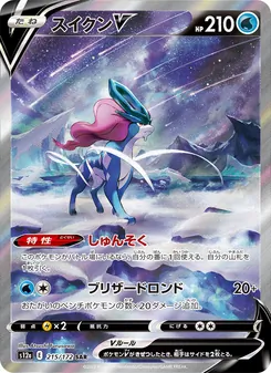 スイクンV 215/172 — VSTARユニバース